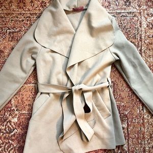 Brown Forever 21 pea coat